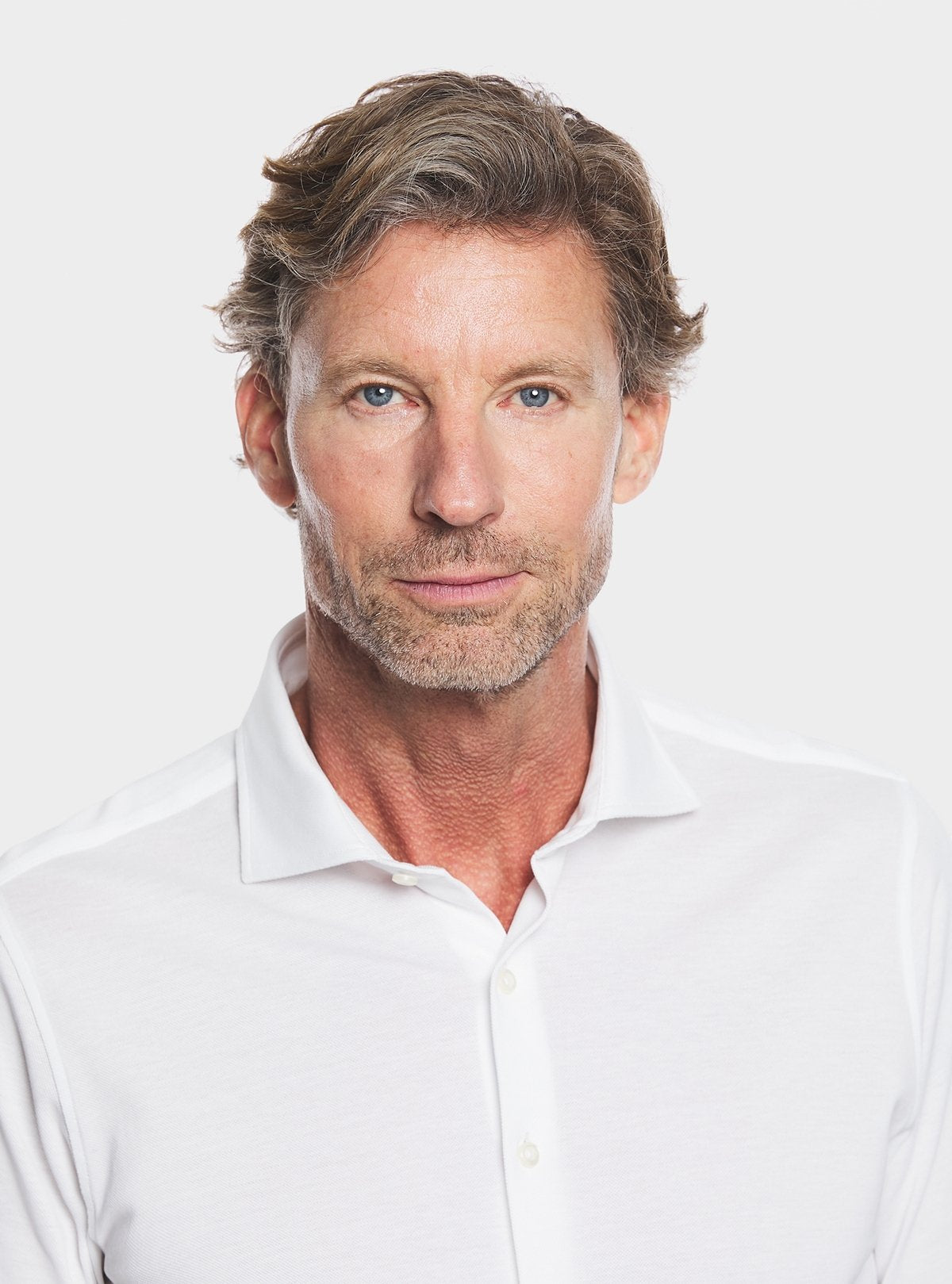 Polo camicia in cotone piquet.-0