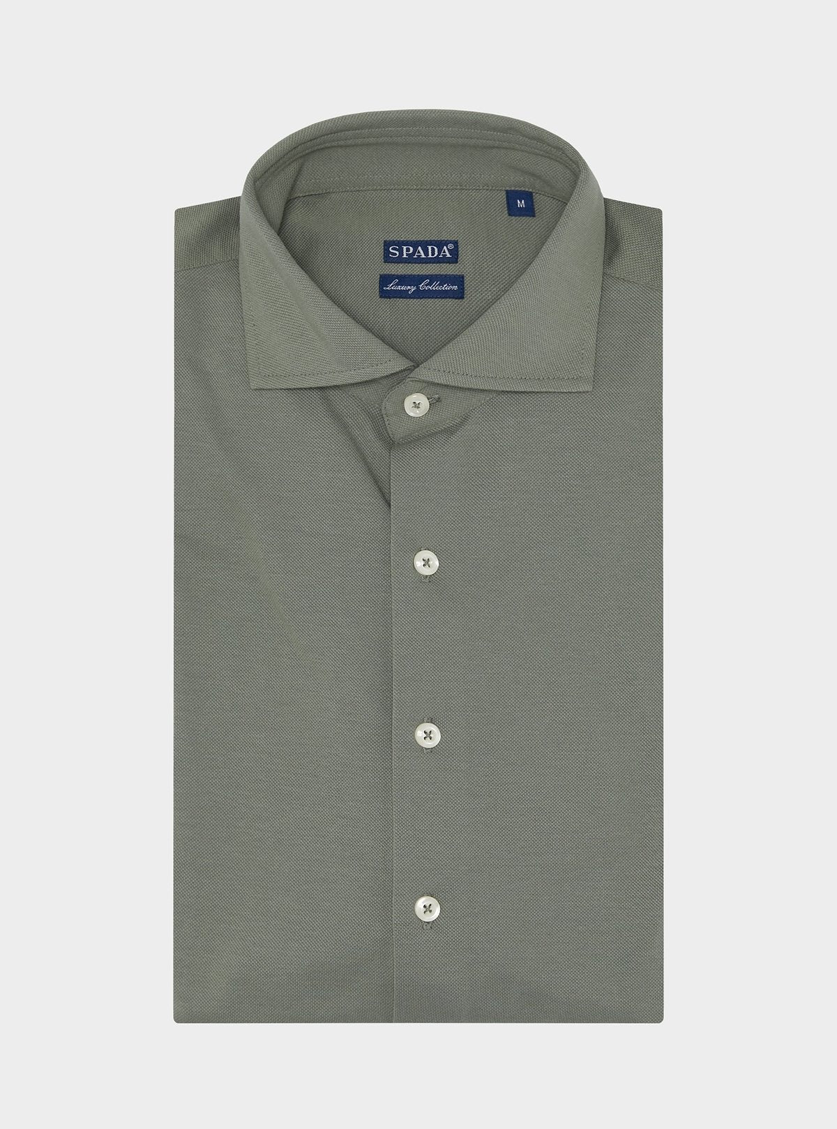 Versatile Polo Shirt Piquet Cotton Long Sleeve Casual Elegant Clothing-0