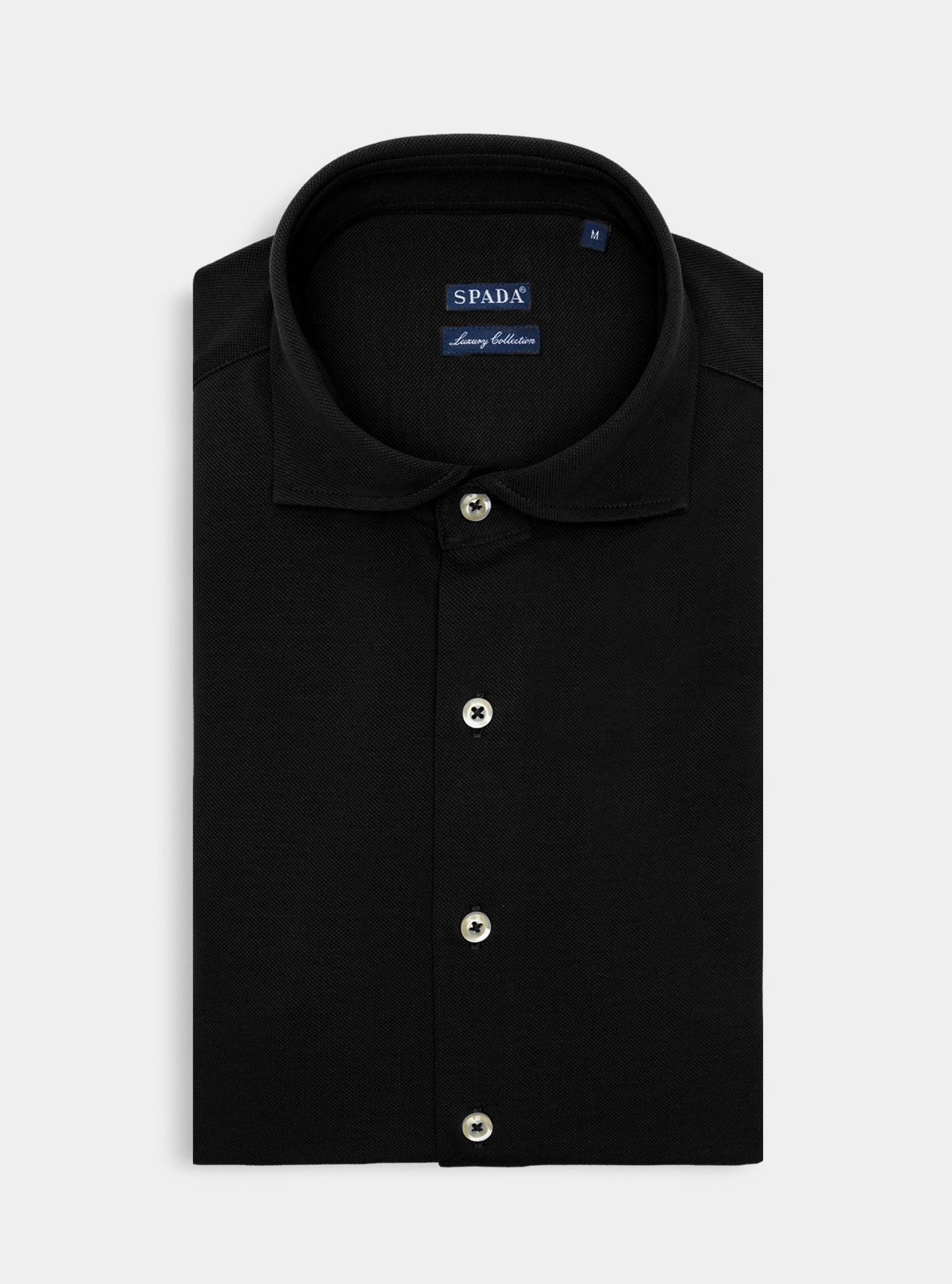 Polo camicia in cotone piquet.-0