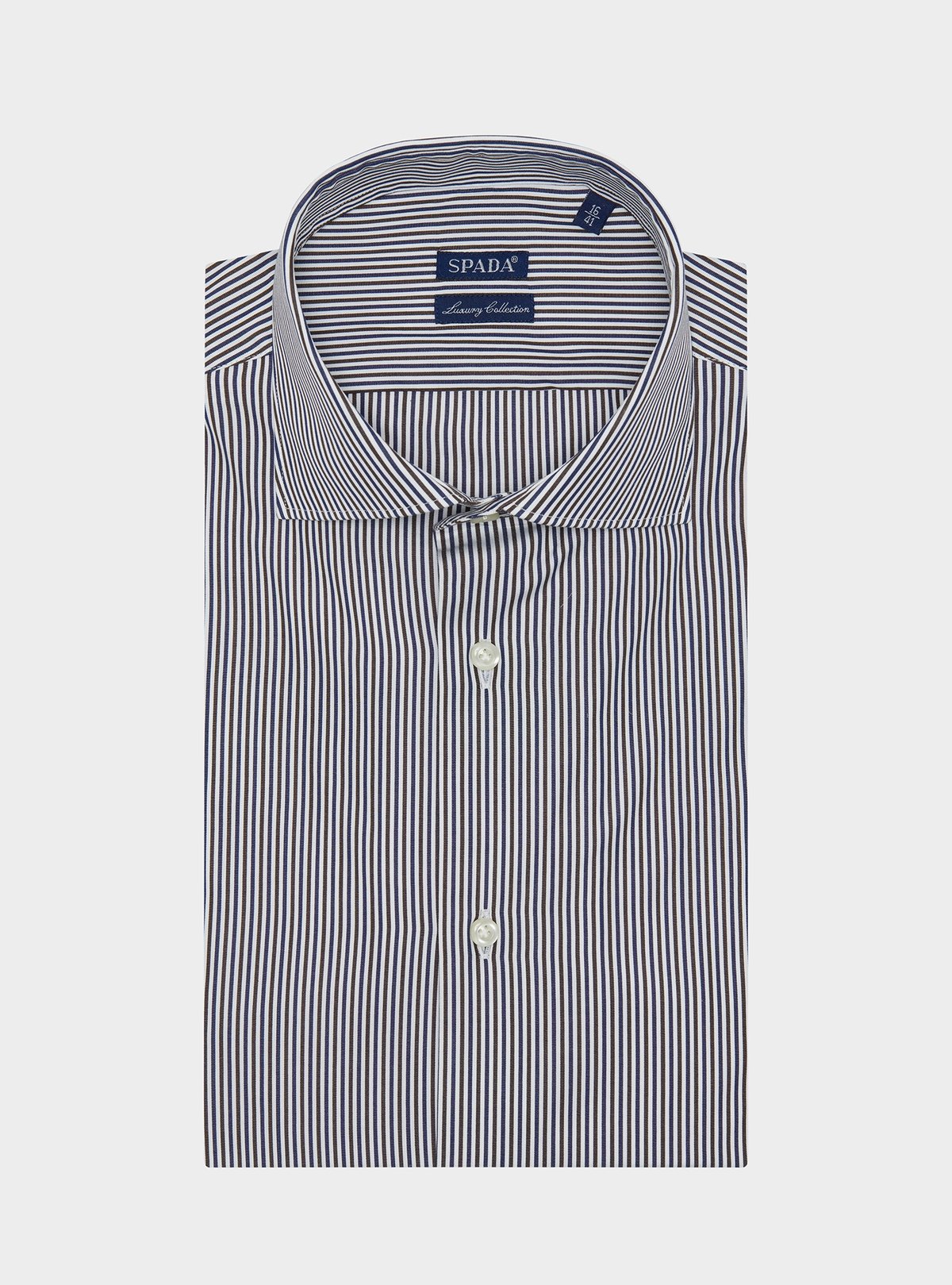 Camicia multiriga in puro cotone-0