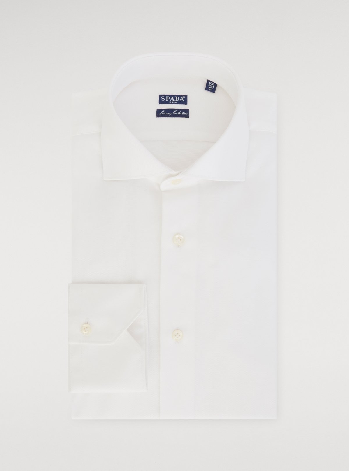 Camicia Oxford in puro cotone-0