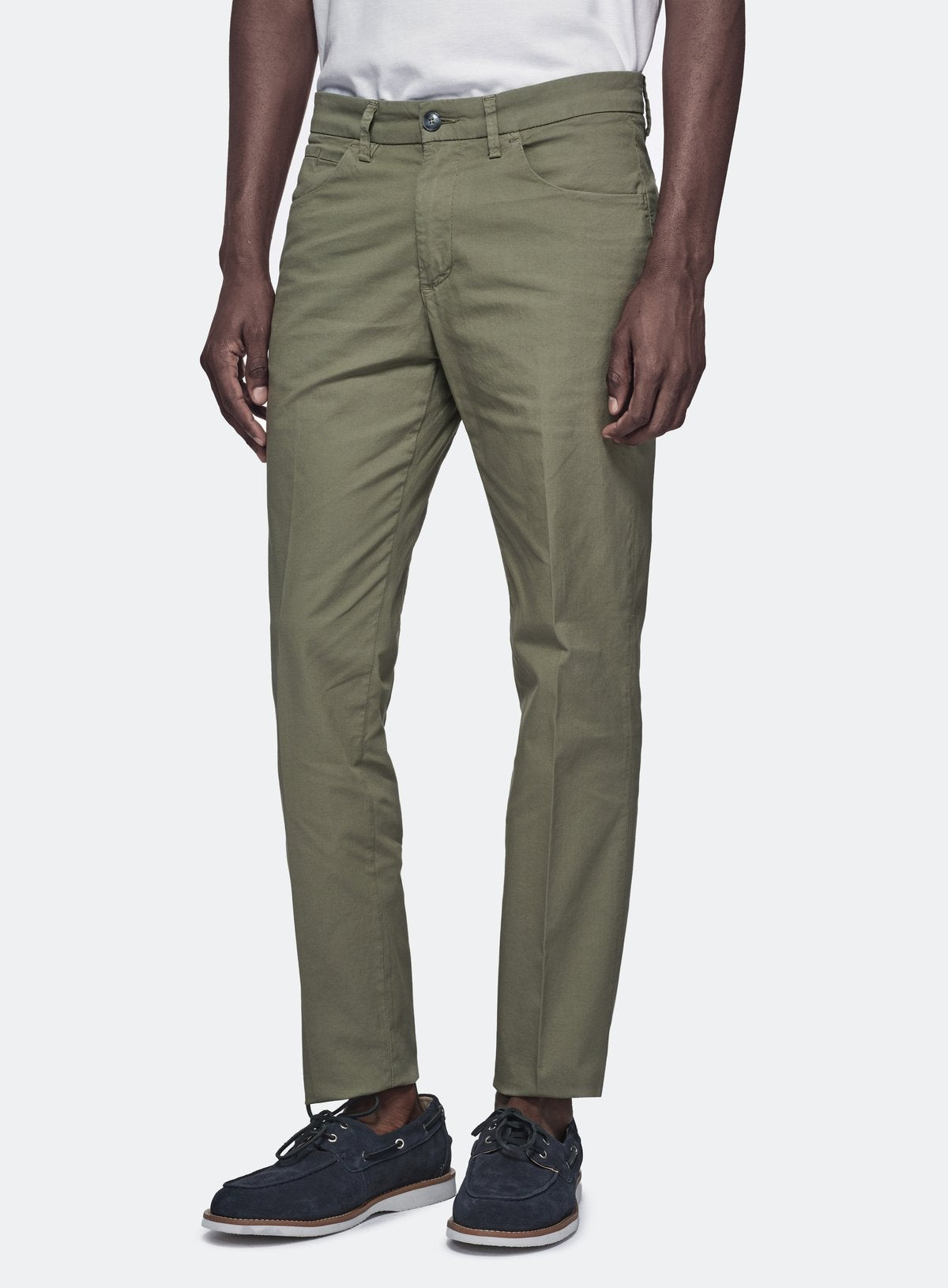 Pantaloni 5 tasche uomo combo cotone con elastane.