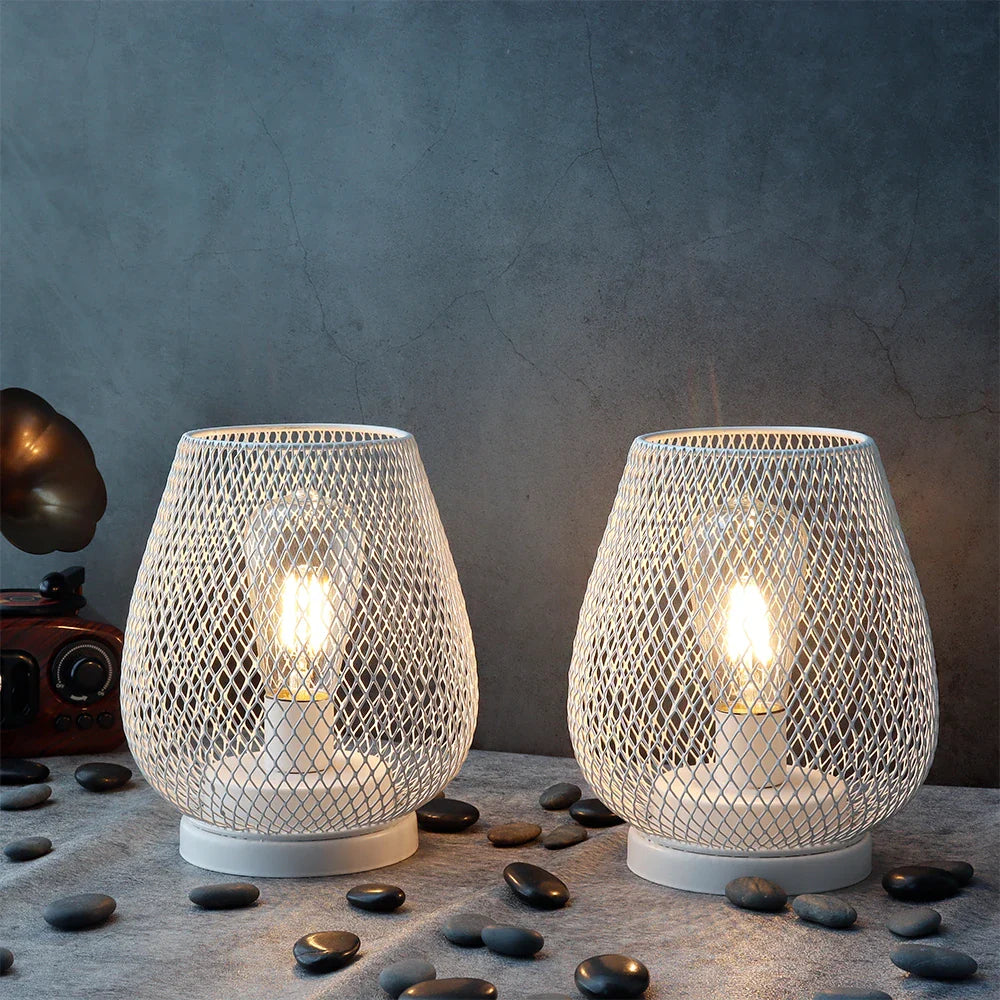 6.7" Tall Battery Powered Outdoor Table Lamp-0