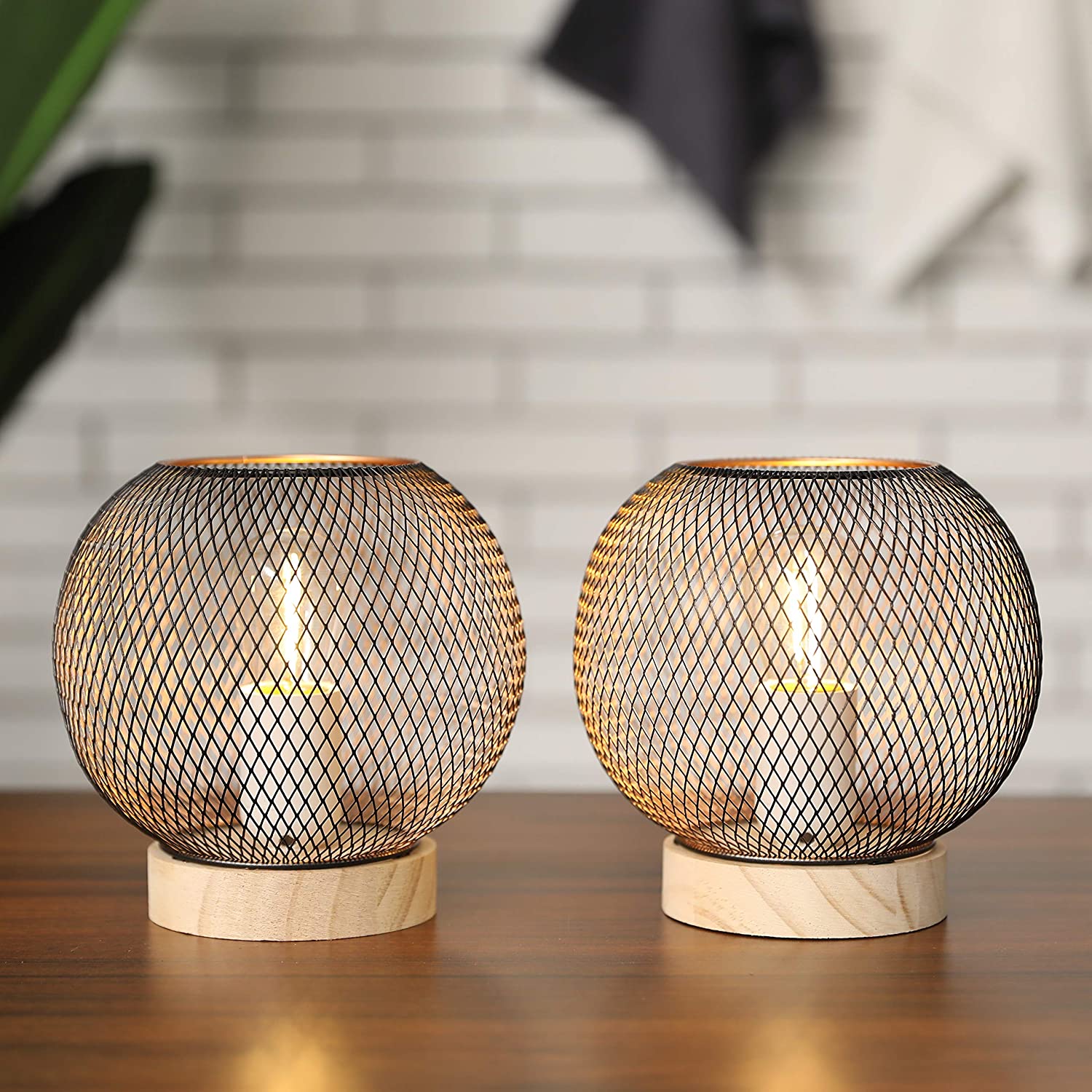 7.5''High Battery Powered Table Lamp ( Set of 2 )-0
