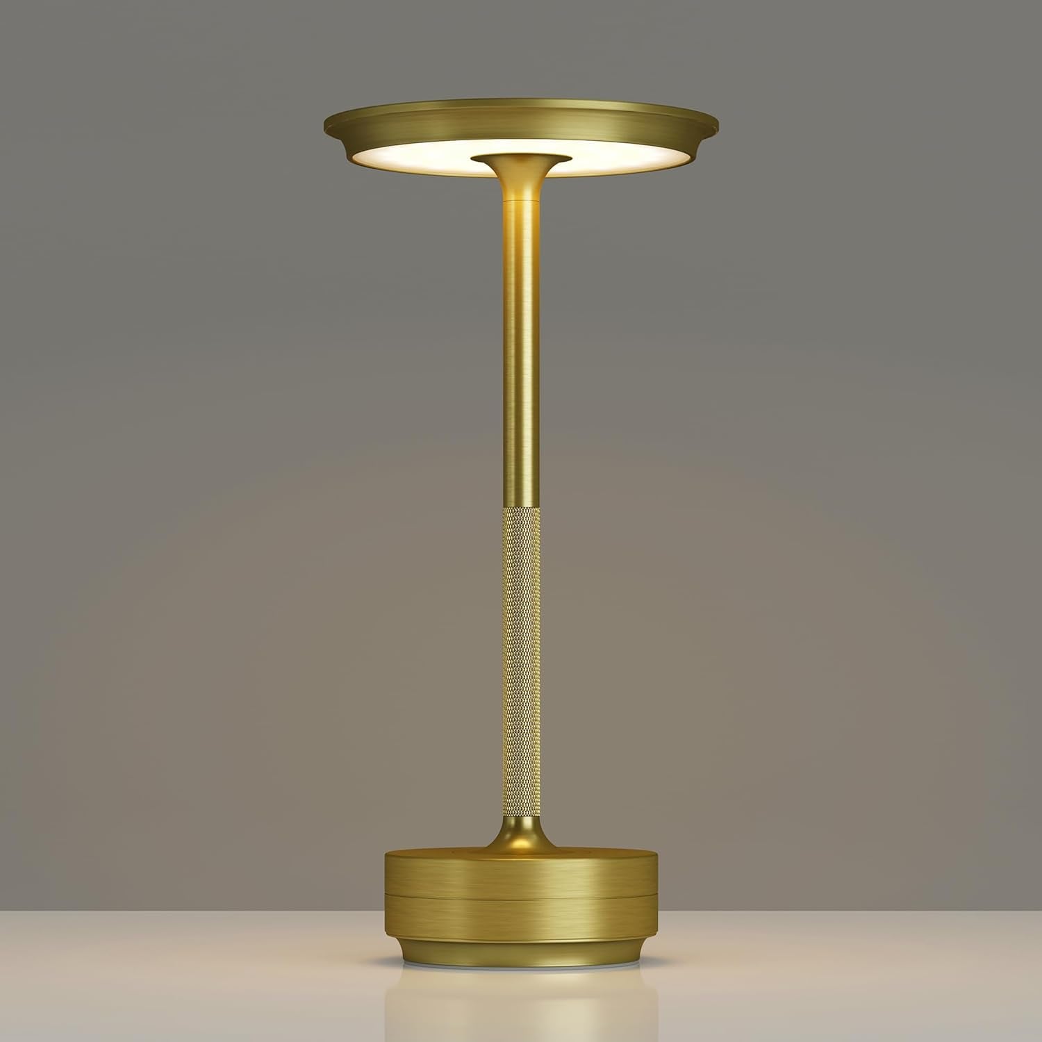 Cordless Rechargeable Table Lamp LED 5000 mAh Gold Finish-0