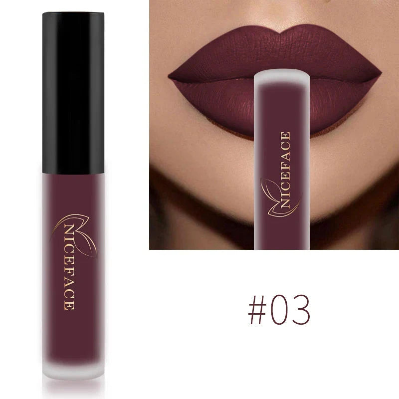  Long Lasting Matte Liquid Lip Gloss Waterproof Makeup-20