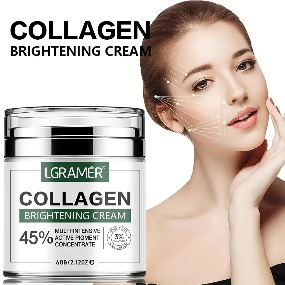 Collagen Cream Moisturizing Younger Skin Instantly Suitable All Skin Types-0