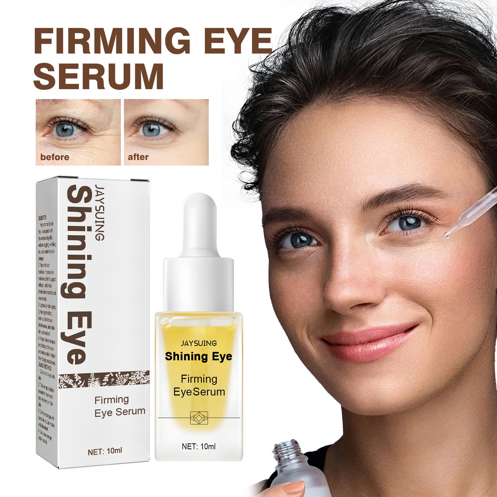 Deep Eye Hydration Essence with Jasmine Oil and Squalene for Glowing Skin-0