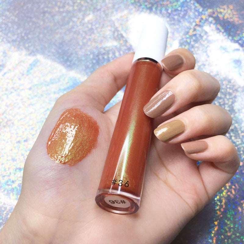 High Pigment Shiny Vegan Moisturizing Nude Plumping Lip Gloss-20