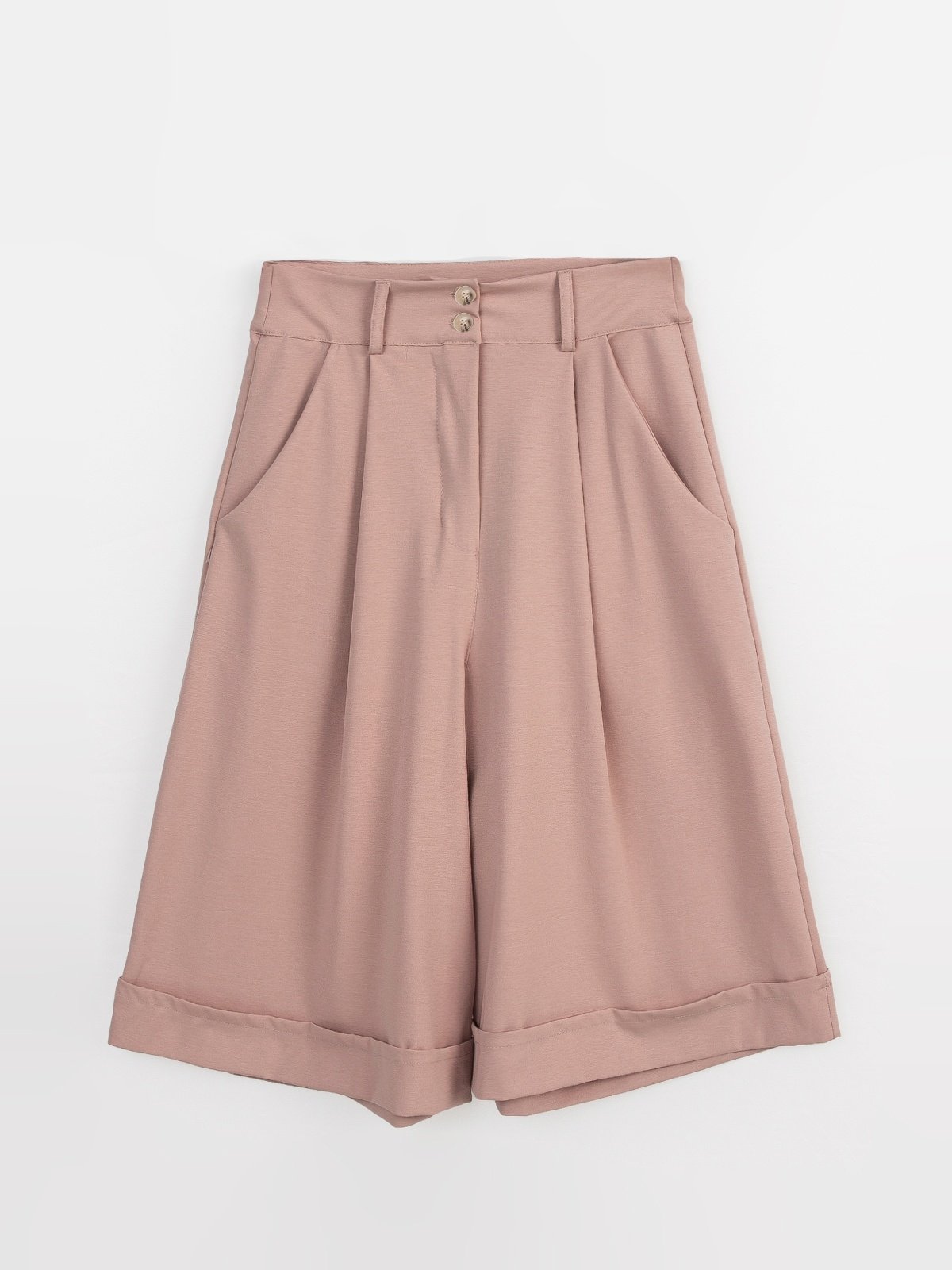 Cotton Nylon Elastane Women's Shorts Pink Colour Fashion Style Official Italian Brand