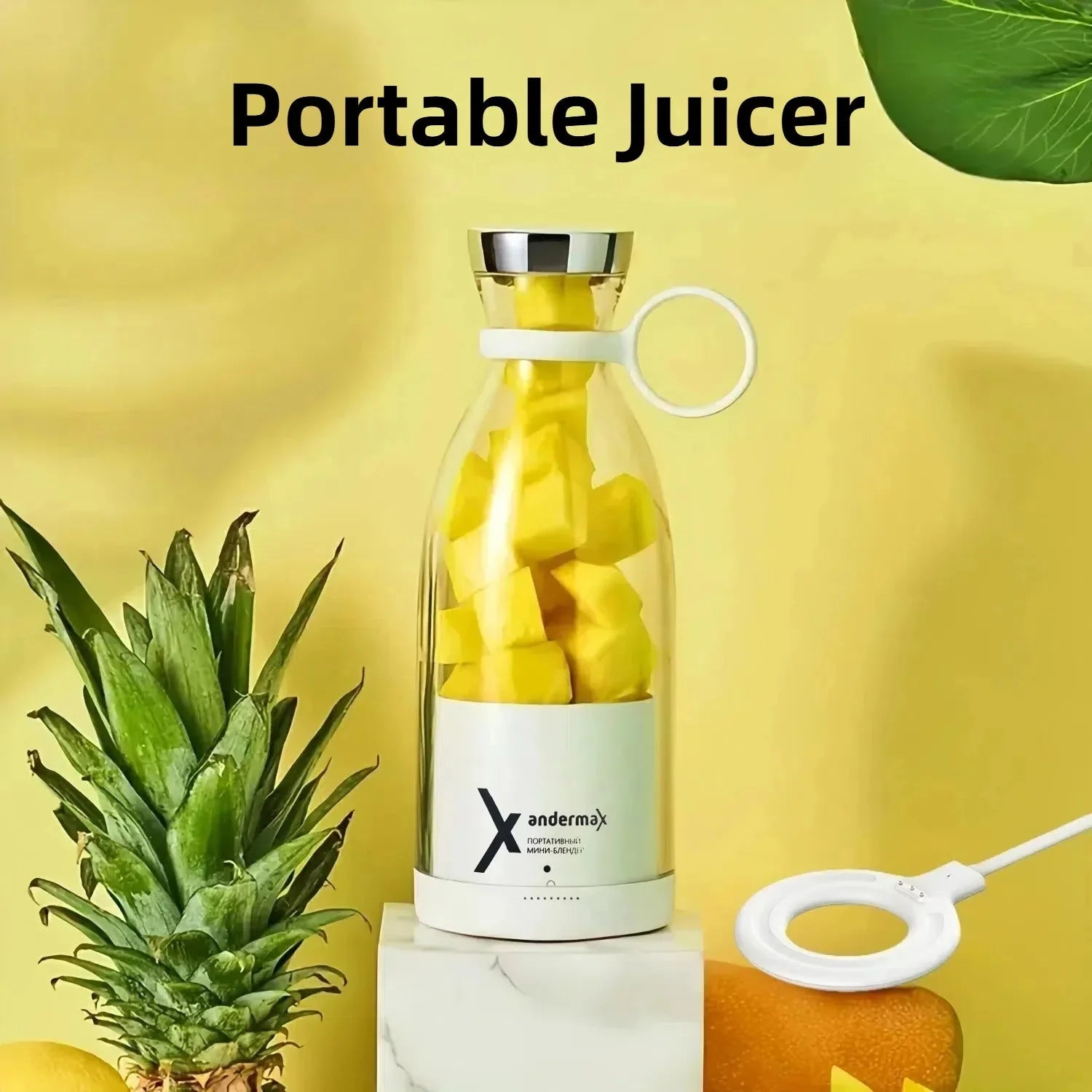 Portable Electric Juicer Blender Usb Mini Fruit Mixers Juice Maker Machine-0