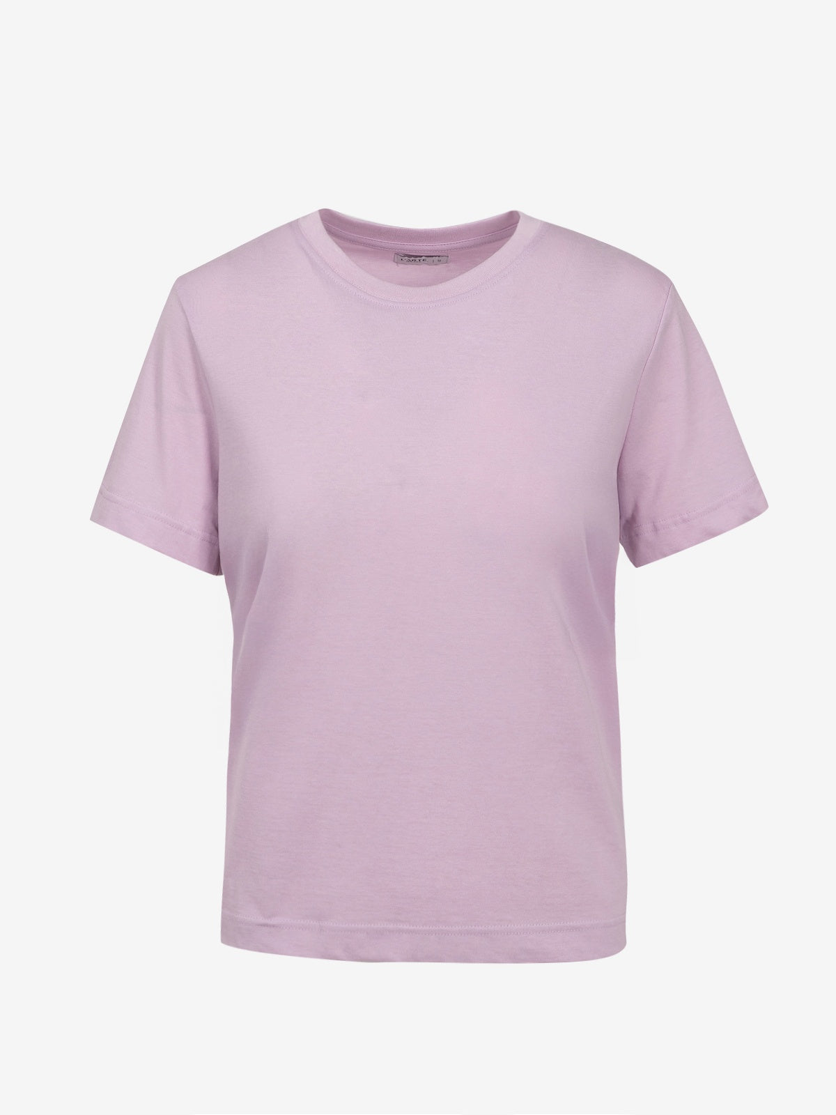 Purple Women's Short-Sleeved Cotton Shirt Made in Bangladesh-0