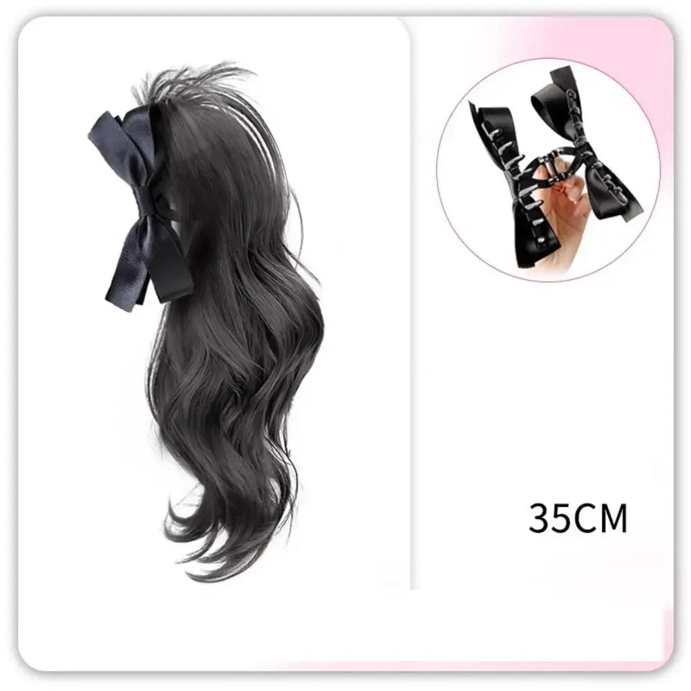 Women's Clip-On Synthetic Curly Wig-0