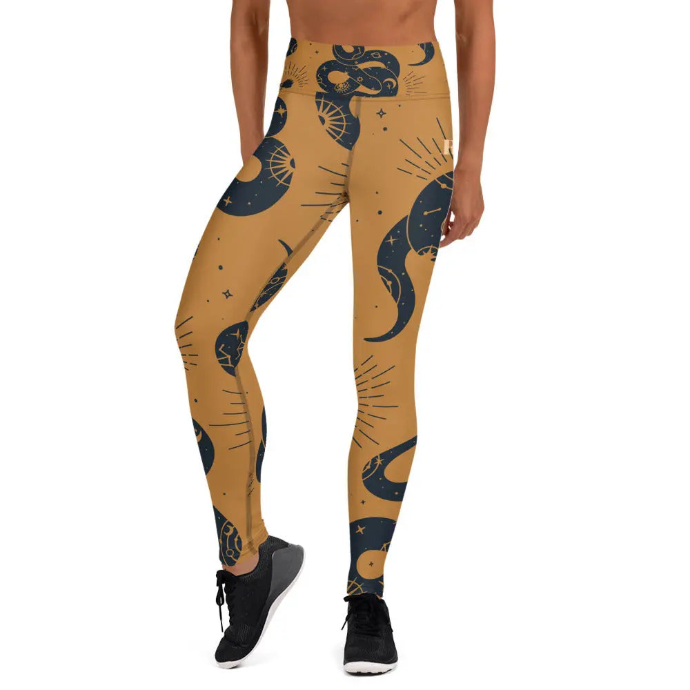 Soft Four-Way Stretch Yoga Leggings for Comfortable Gym or Everyday Wear-0