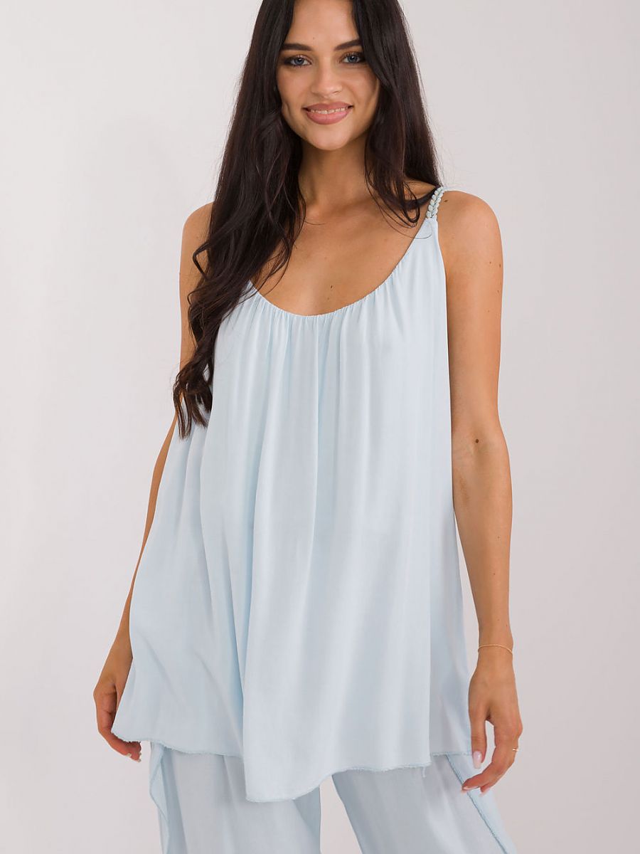 Top Model 198378 Women's Casual Viscose Blouse with Lining 
(Och Bella)
