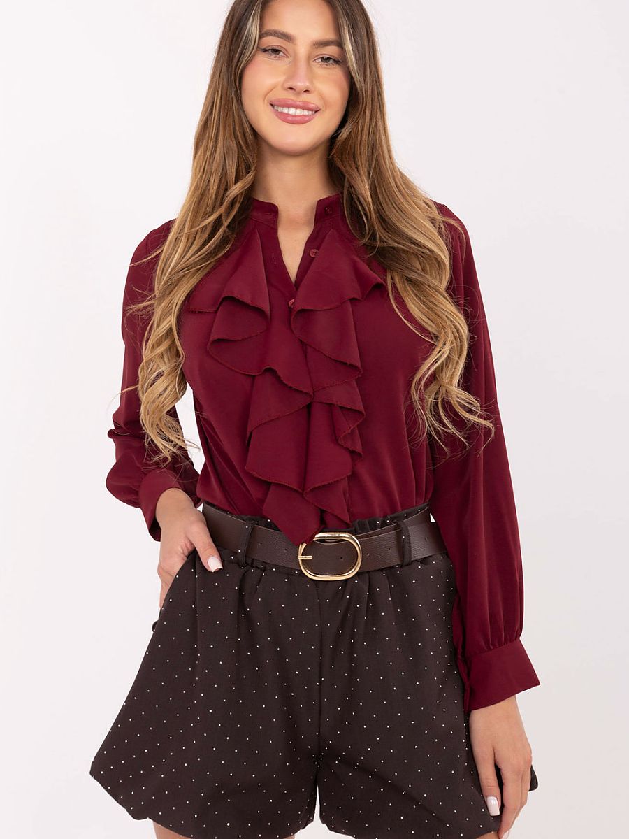 Shorts Rue Paris Visco Elastic Waistband High Waisted Formal Pants-0