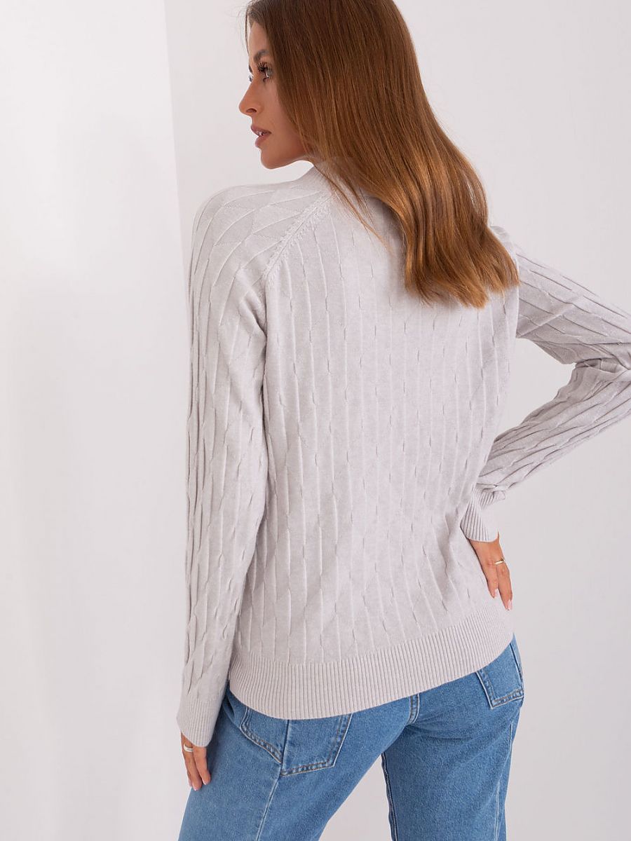 Women's Polyester Jumper AT Model 186828 Grey One Size Fits All-0