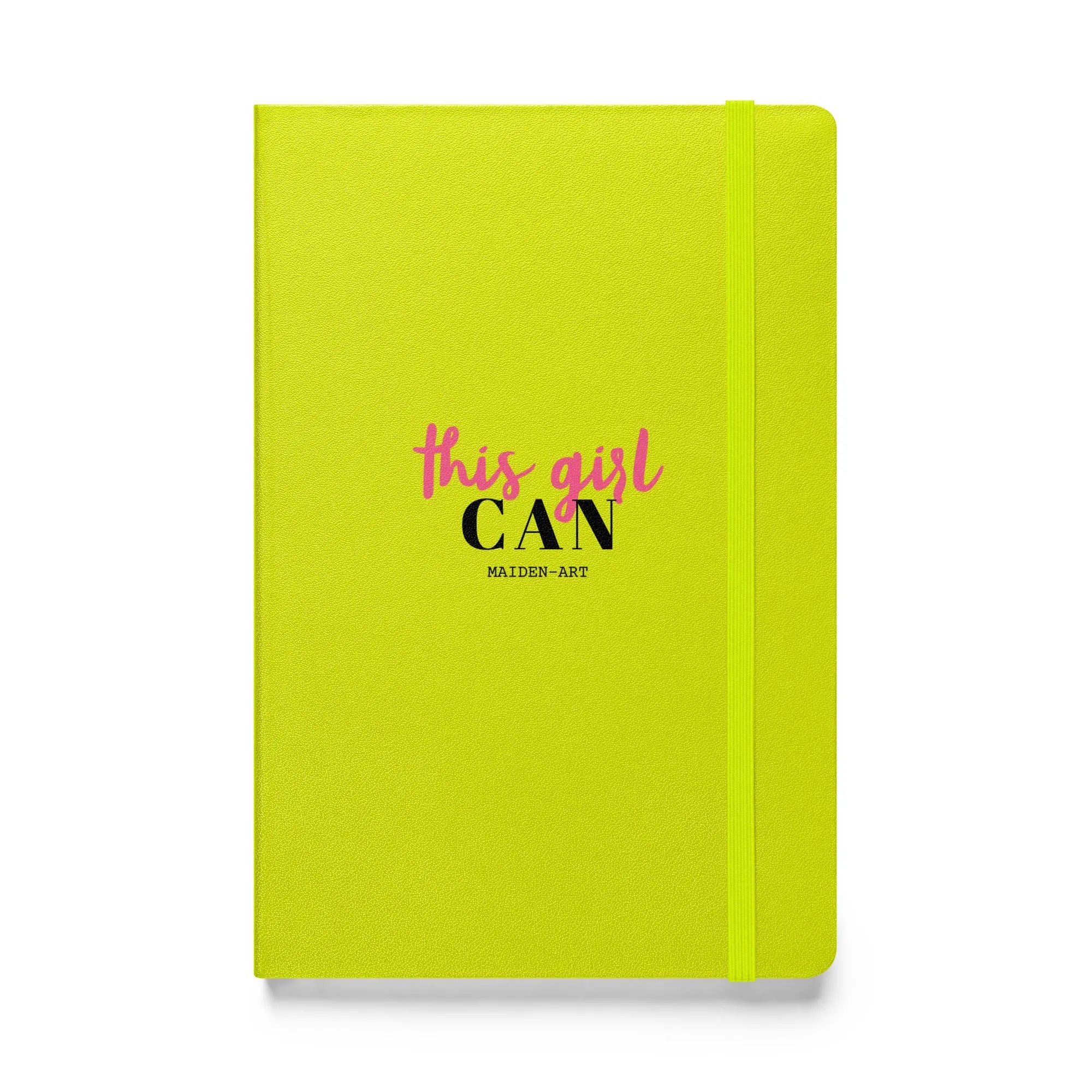 This Girl Can Hardcover Bound Journal Notebook-0