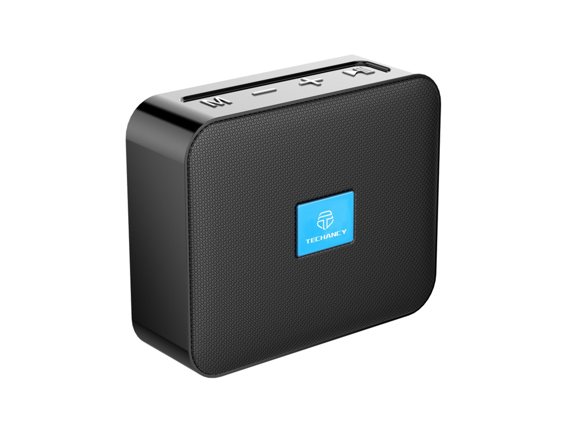 Techancy Mini Bluetooth Audio Black TH2621 Com Bateria Incorporada Suporta Ligação Sem Fios 5.0/Tf/U Disk/Aux-0