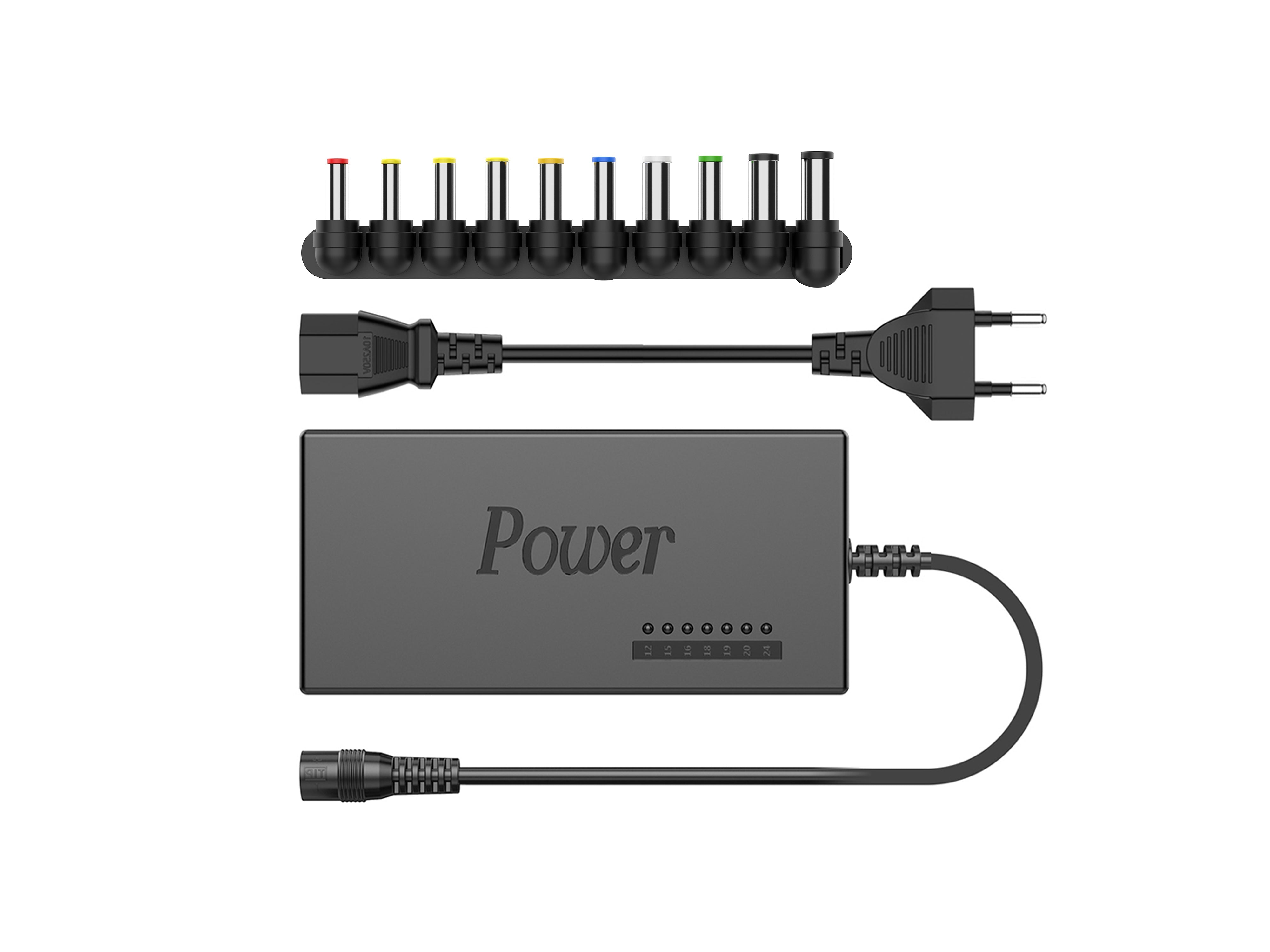 Techancy Carregador Portátil Universal De 135 W TL7343, Adaptador De Computador Para Várias Marcas De Computadores Portáteis-0