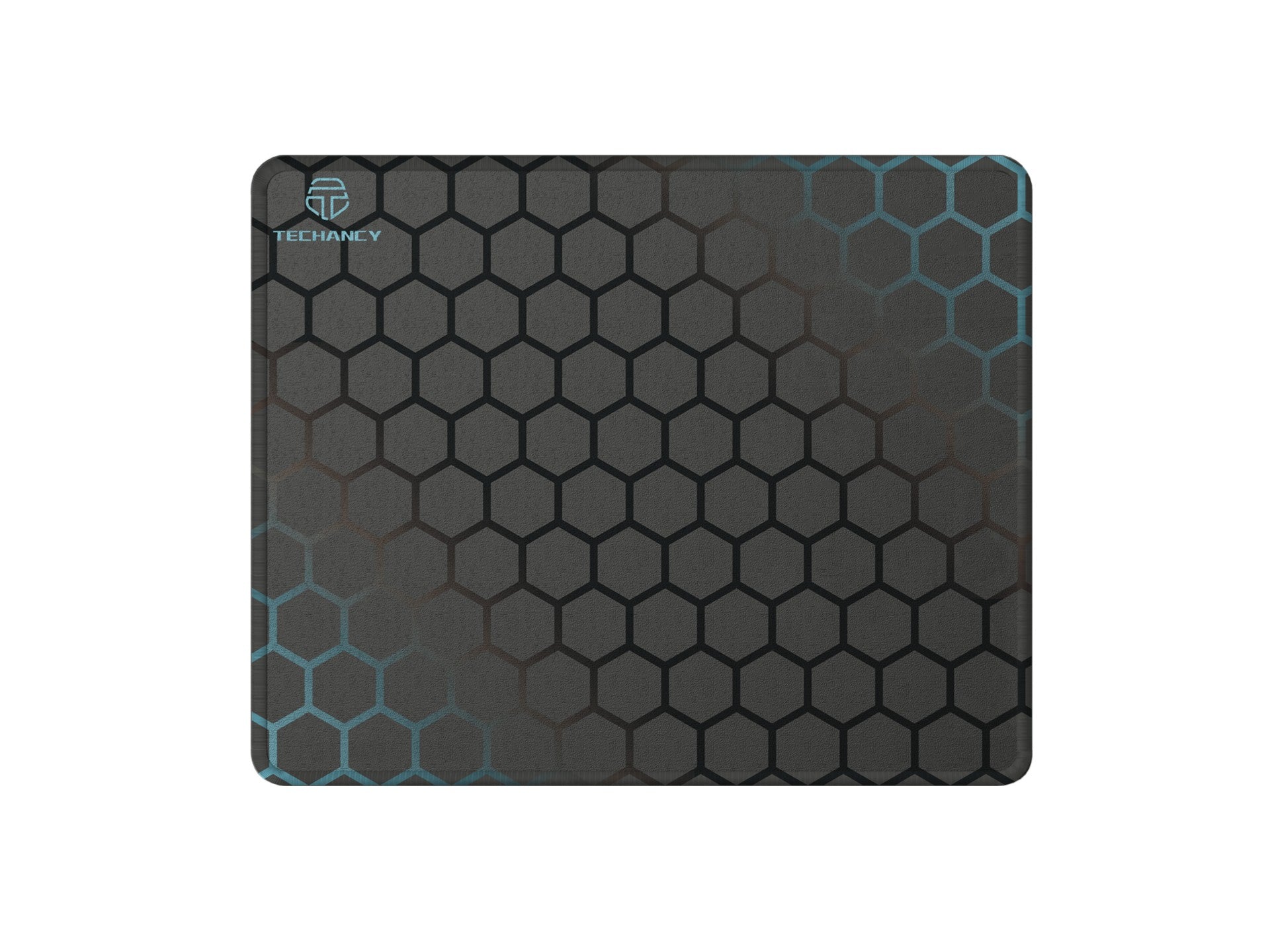 Tapete para rato Techancy 21*26 cm, TW2774, borracha antiderrapante, adequado para jogos de PC, preto-0