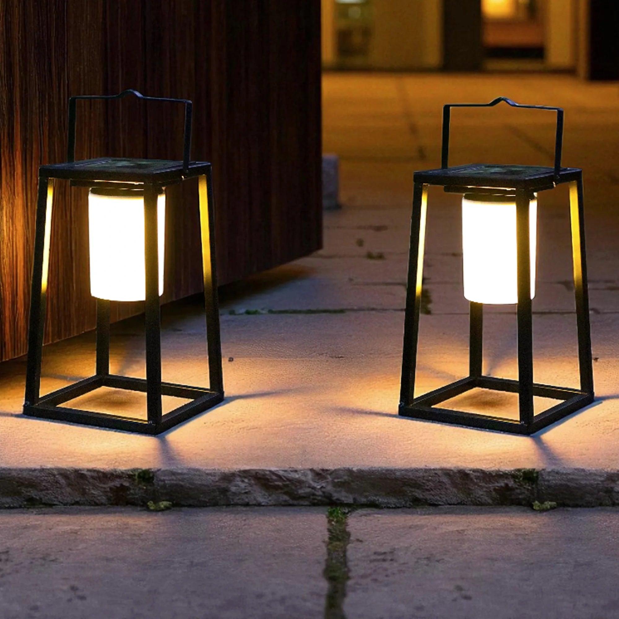 Outdoor Solar Lantern Portable Brightness Solar Lamp IP44 Waterproof-0