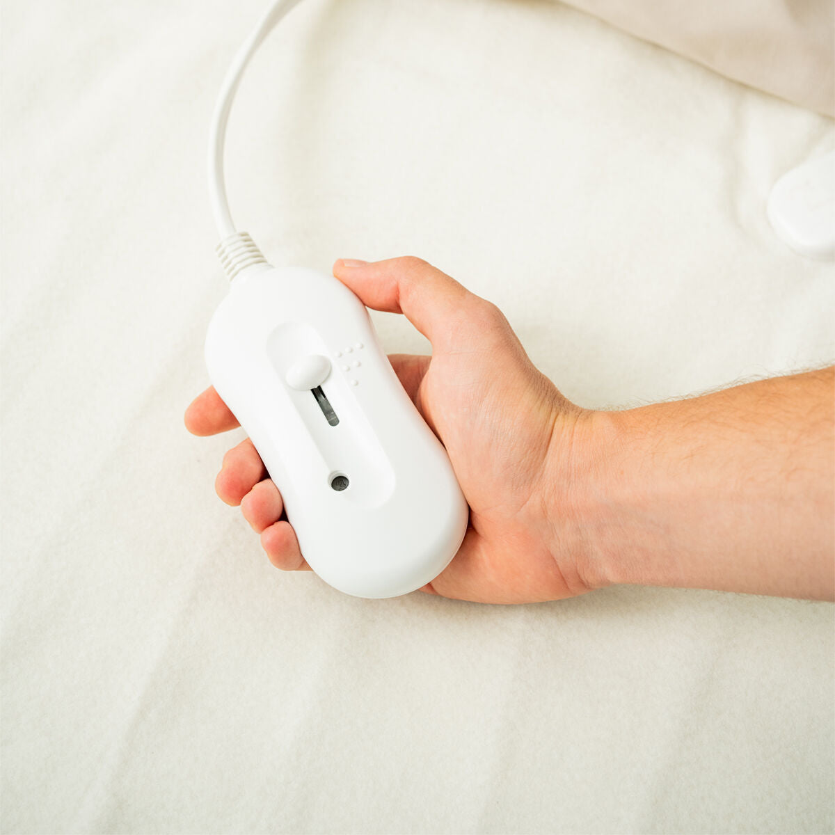 Single Electric Underblanket Krewarm InnovaGoods 60 W 80 x 150 cm White-0